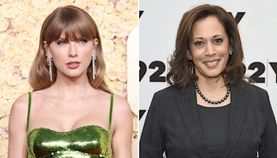 What Taylor Swift has said about Kamala Harris