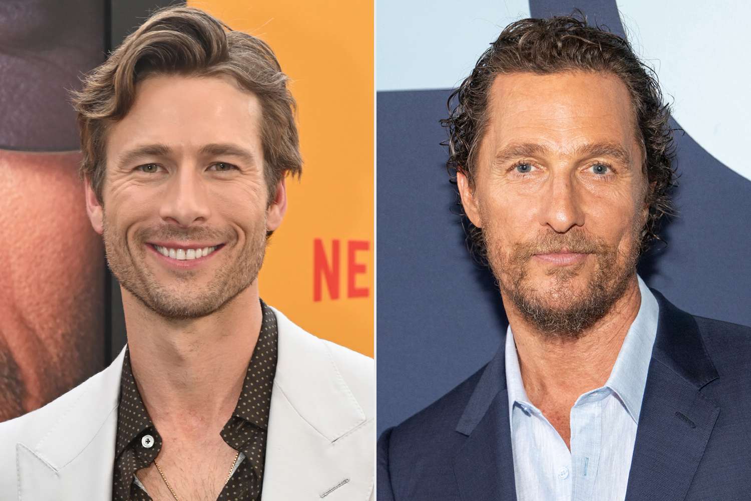 Glen Powell Calls Matthew McConaughey for Advice When He's 'Disoriented or Confused' About Fame (Exclusive)