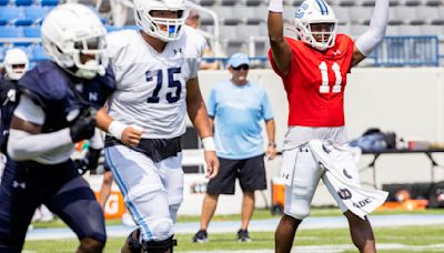 5 takeaways from Citadel's 1st scrimmage as new QB makes a difference