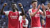 Arsenal beats Tottenham 3-2 and stays ahead in Premier League title race