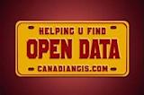 Canadian Open Data and Free Geospatial Data