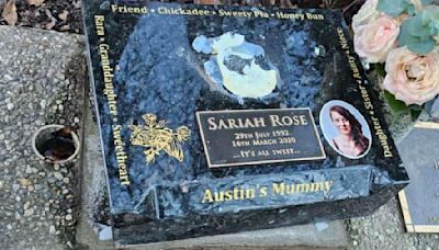 Vandals do the unthinkable to cancer victim's grave on her birthday