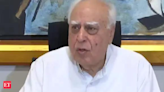 Who insults parliamentary procedures on daily basis, not us: Kapil Sibal to Vice President Jagdeep Dhankhar - The Economic Times