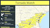 Tornado watch expires across Panhandle, some Florida counties