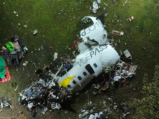 Plane crashes in Brazil’s Sao Paulo state, killing all 61 aboard, airline says