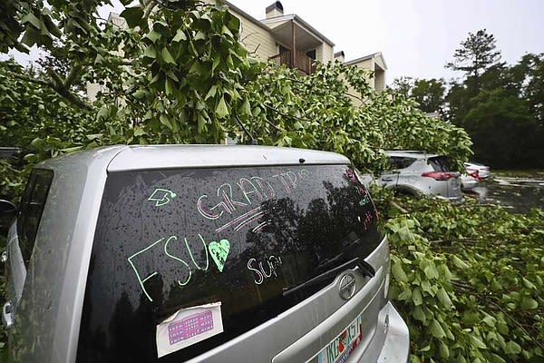 Storms sweep South, killing 1 in Florida | Northwest Arkansas Democrat-Gazette