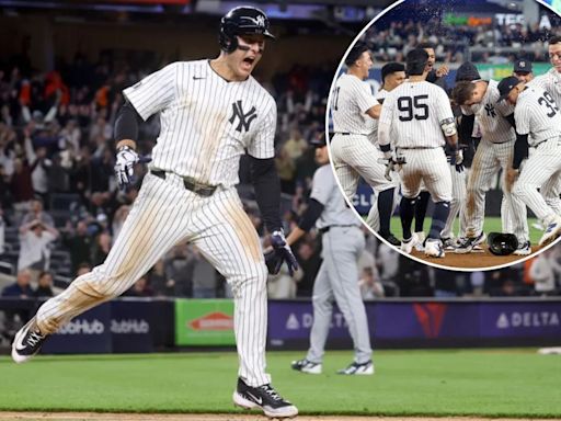 Yankees’ bats come to life in ninth inning for walk-off win over Tigers