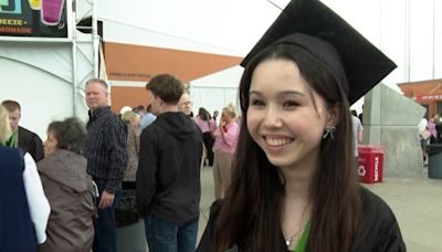 14-year-old graduates from college after starting classes at 11
