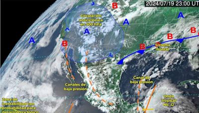 Clima México: Se esperan lluvias en casi todo el país por el monzón mexicano y onda tropical 12