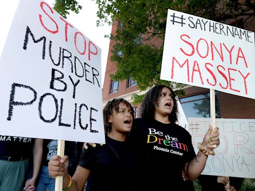 'Say her name': Protestors call for answers from police in Sonya Massey's death