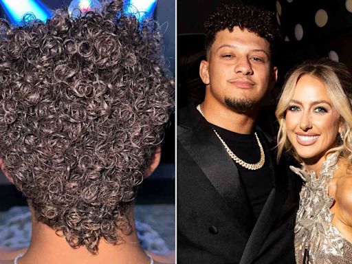 Brittany Mahomes Cuts Husband Patrick's Hair and Shares 'Before' and 'After' Photos