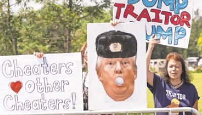 Trump met with rude greeting in Bedminster: This week in Central Jersey history, July 1-7