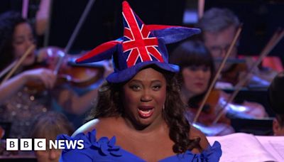 Last Night of the Proms: Star soprano Angel Blue charms the audience