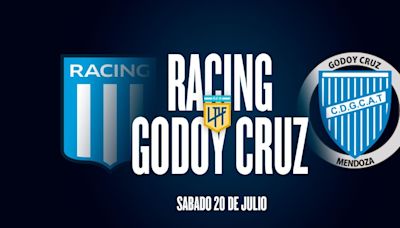 Racing vs Godoy Cruz, por la Liga Profesional: a qué hora es, cómo ver y posibles formaciones