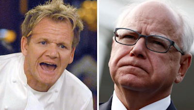 Gordon Ramsay Called Walz 'Woke Creep' and Threw Him Off 'Hell's Kitchen'?