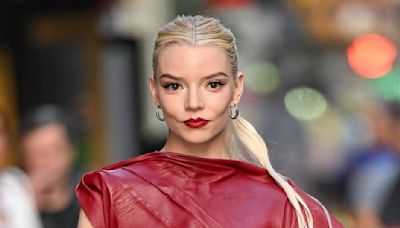 You've Got To See Anya Taylor-Joy's Backless Dress Held Together By 12 Tiny Belts