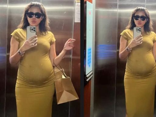 ‘Pyaar Ka Punchnama’ actress Sonnalli Seygall radiates pregnancy glow in a stunning yellow dress - Pic | - Times of India