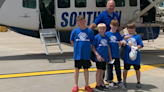 Good deeds give four boys wings: Boys & Girls Club launches 'Experience of a Lifetime' with first flight experience