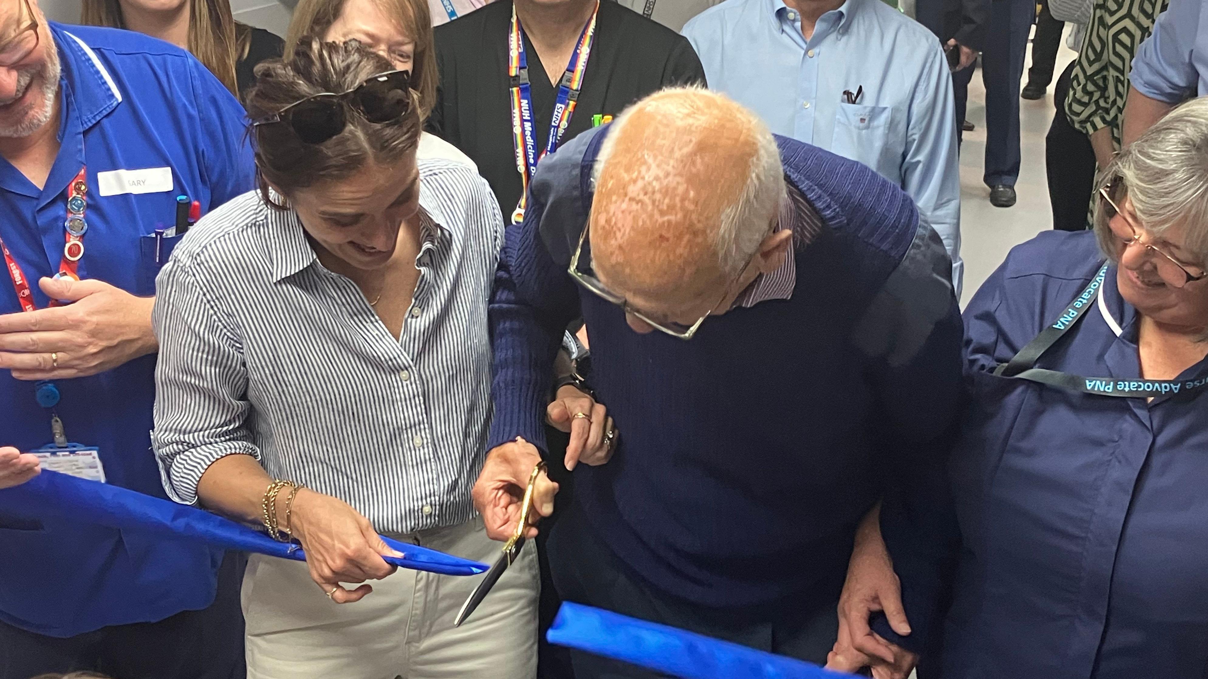 New geriatric unit opened by Line of Duty actress