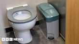 Govia Thameslink Railway: Sanitary bins in men's train toilets