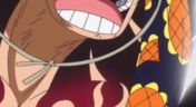 100. Luffy! An All-Out Leo Bazooka!