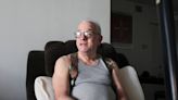 At 68 and with limited mobility, his Christmas wish is to be comfortable at home