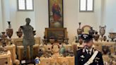 Regresan a Italia 600 tesoros de su patrimonio artístico, valorados en más de USD 65 millones