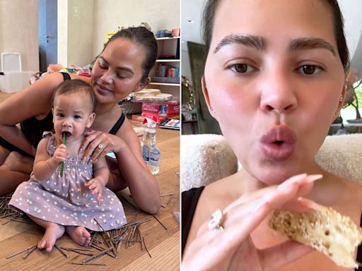Chrissy Teigen Says Her 'Body Is Rejecting' Spicy Food Since Having Esti: 'How Do I Get It Back?'