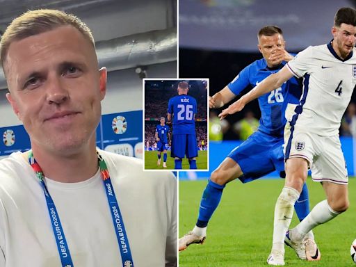 Josip Ilicic reveals Declan Rice's heartwarming gesture when he made Slovenia return v England