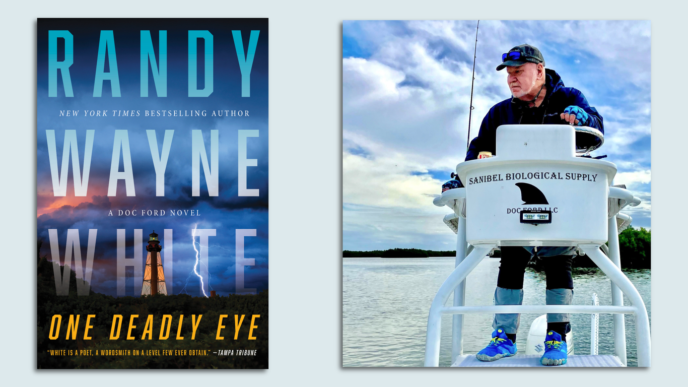 Surviving Hurricane Ian inspired Randy Wayne White's latest Doc Ford novel