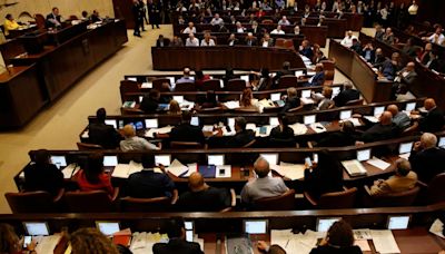 El Parlamento israelí vota "en contra como principio" de un Estado palestino