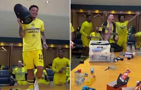 Borussia Dortmund players sing Adele in changing room after reaching Champions League final