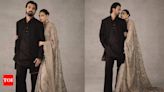 Athiya Shetty and KL Rahul stun in traditional attire at Anant Ambani and Radhika Merchant's wedding | Hindi Movie News - Times of India