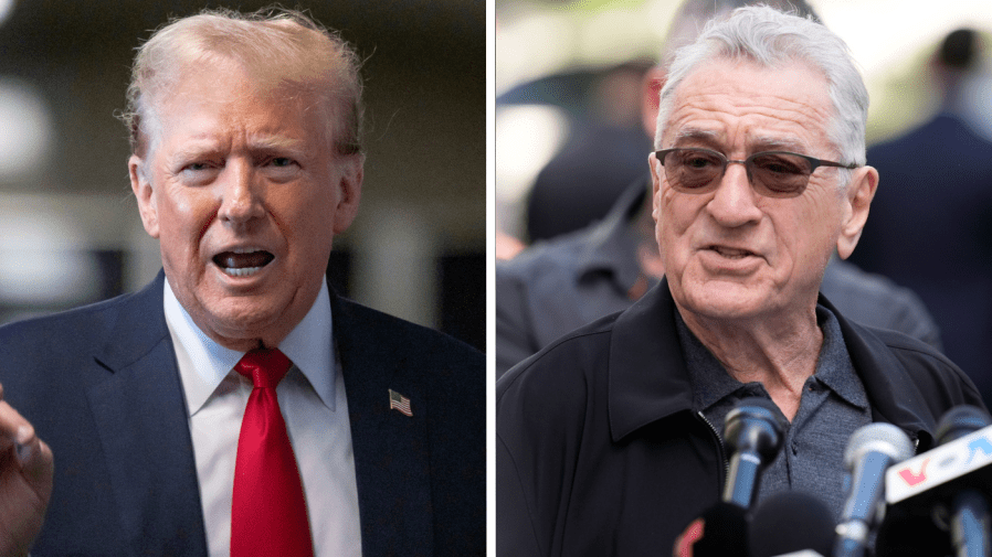 Trump rips De Niro after actor’s appearance outside courthouse