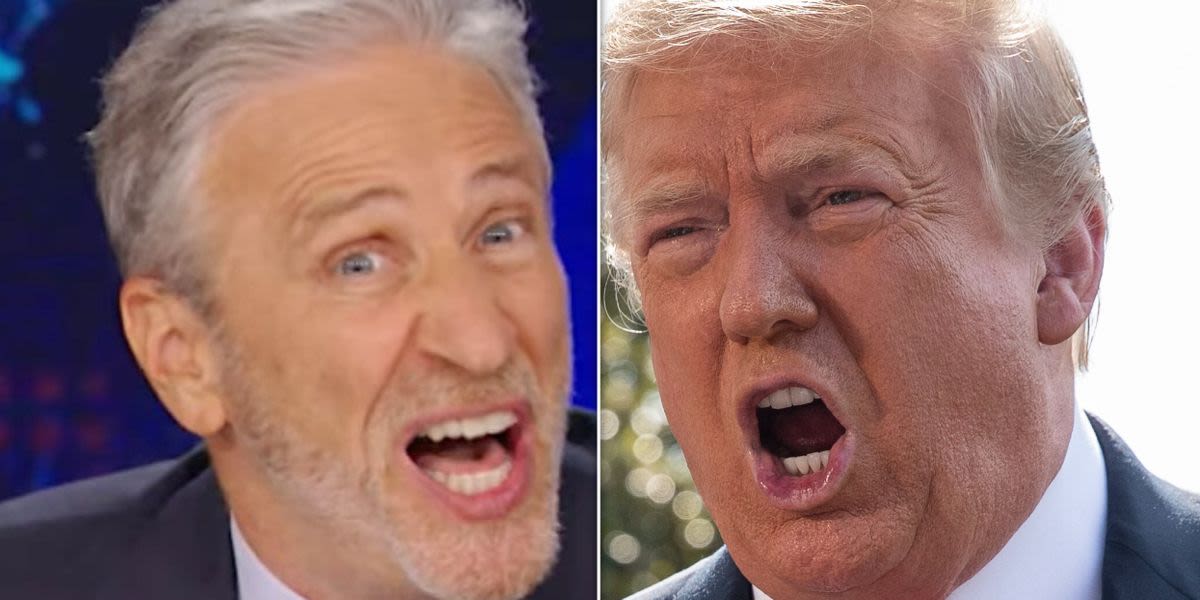 'What The F**k?': Brazen New Trump Lie Stuns Jon Stewart Into 15 Seconds Of Silence