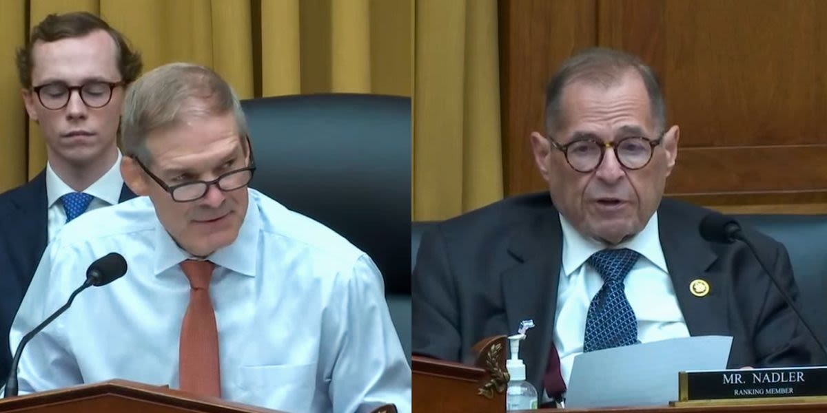 'A dangerous effort': Jim Jordan fact checked by Jerry Nadler at media 'collusion' hearing