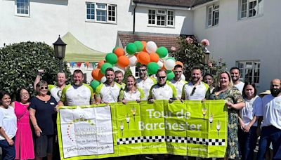 Barchester Healthcare staff cycle across 14 care homes for charity