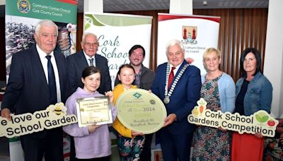 Muinefliuch NS blooms in Cork School Garden Competition 2024