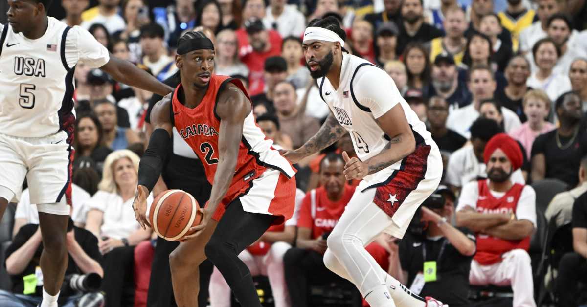 Shai Gilgeous-Alexander, Lu Dort show off in Canada's losing effort in exhibition vs. Team USA