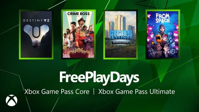 Xbox Free Play Days bring Destiny 2 expansions, Cities: Skylines Remastered and more
