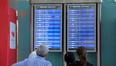Beirut airport cancels flights amid fears of Israeli attack