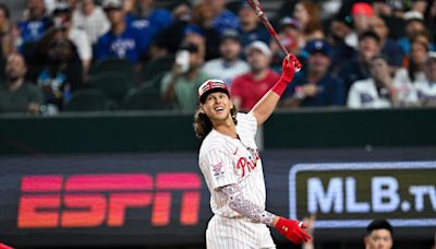 Alec Bohm eliminated from 2024 Home Run Derby in semifinals in swing-off vs. Teoscar Hernandez