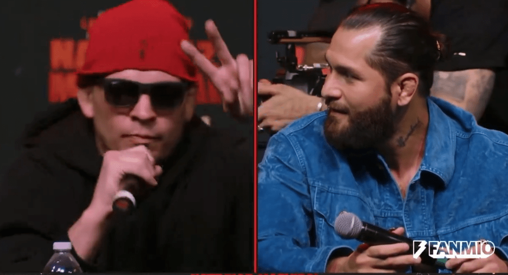 Nate Diaz bails on final press conference with Jorge Masvidal: 'Square off with yourself, motherf*cker'