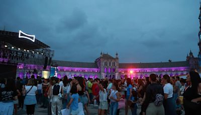 El grupo de rock alternativo Keane celebra este lunes un concierto en la Plaza de España