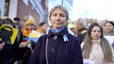 Litvinenko widow brands Putin a war criminal amid Ukraine invasion protest