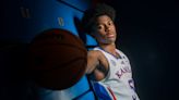 Kansas men’s basketball guard Kyle Cuffe Jr. has entered the transfer portal