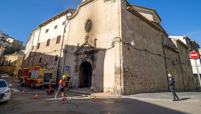 Detienen a un hombre tras incendiar el convento de las Concepcionistas con 10 monjas en su interior