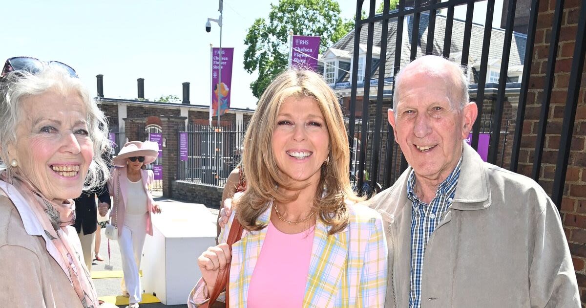 Good Morning Britain's Kate Garraway supported by parents on 'special' day