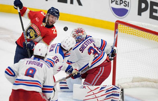 Reinhart scores in OT, Panthers beat Rangers 3-2 in OT of Game 4 of East final