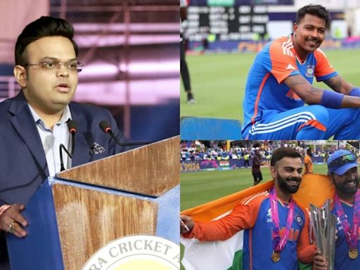 Jay Shah namedrops Hardik Pandya in reply to next IND captain query; confirms Kohli, Rohit presence for Champions Trophy